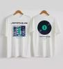 Jamiroquai Tour Giappone '95 T-shirt unisex a maniche corte 2 lati classica