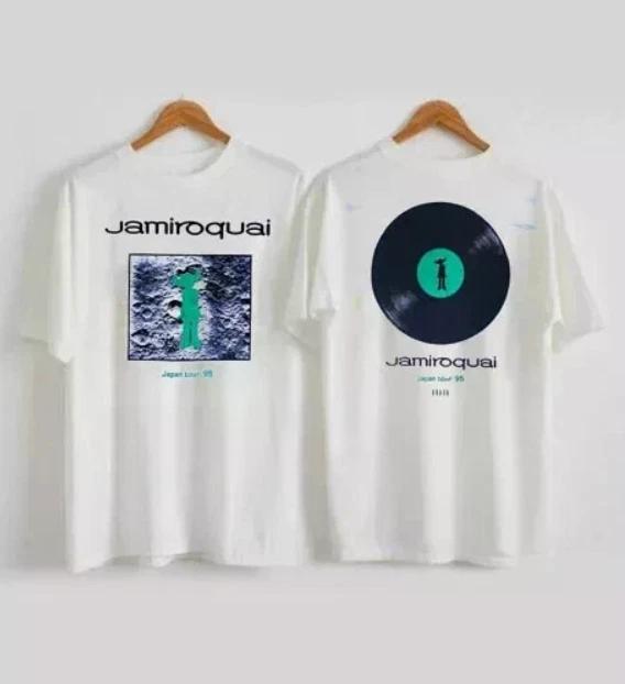 Jamiroquai Japan Tour  95 2 side Unisex short sleeve T shirt classic 3XL