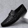 Loafu Casual Shoes Flat-soled Small Leather Shoes Spring Foot Cover European and American Driving Casual Shoes