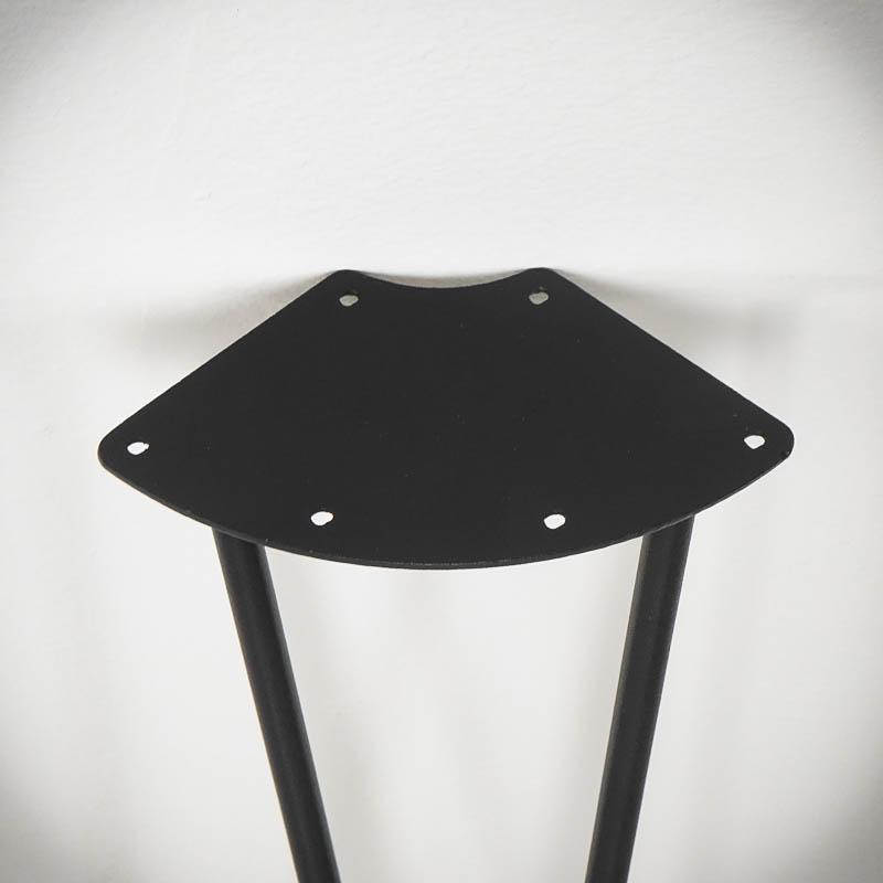 HAIRPIN Double Rod Leg 40 BLACK