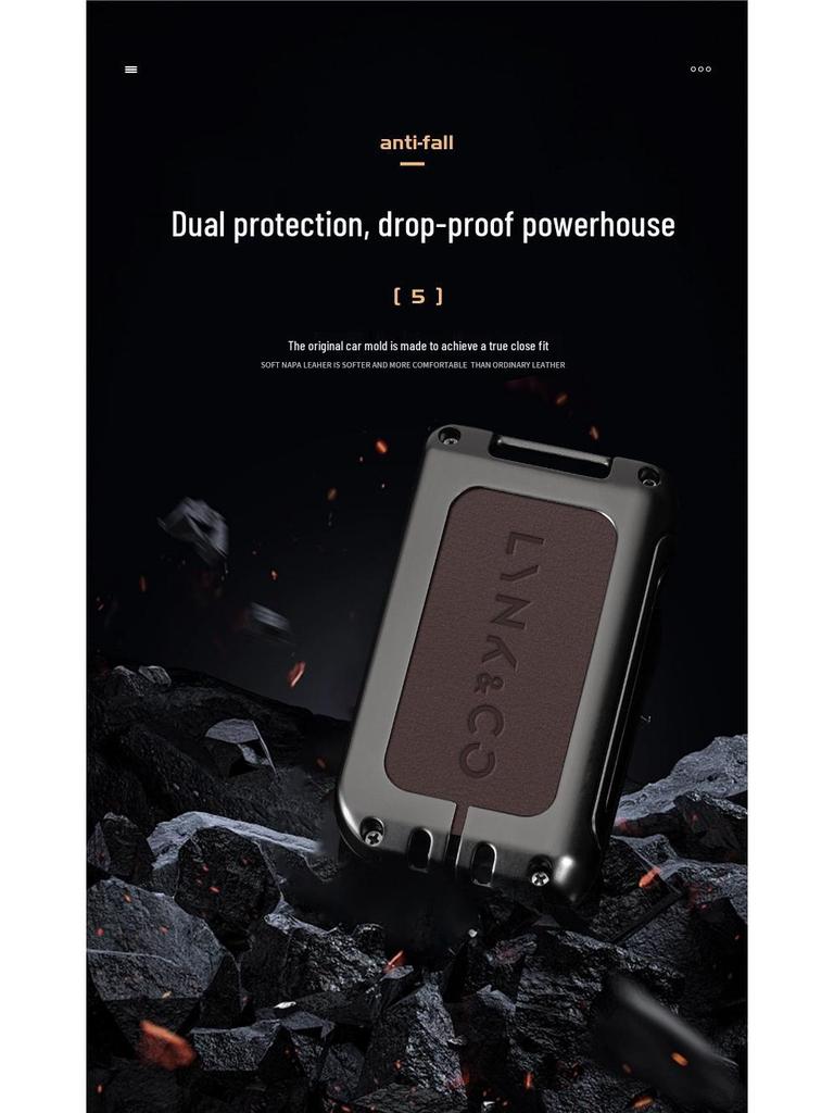 Lynk & Co 03/06/01/05/02/09 Key Case: Fits 2023 Model, Unisex