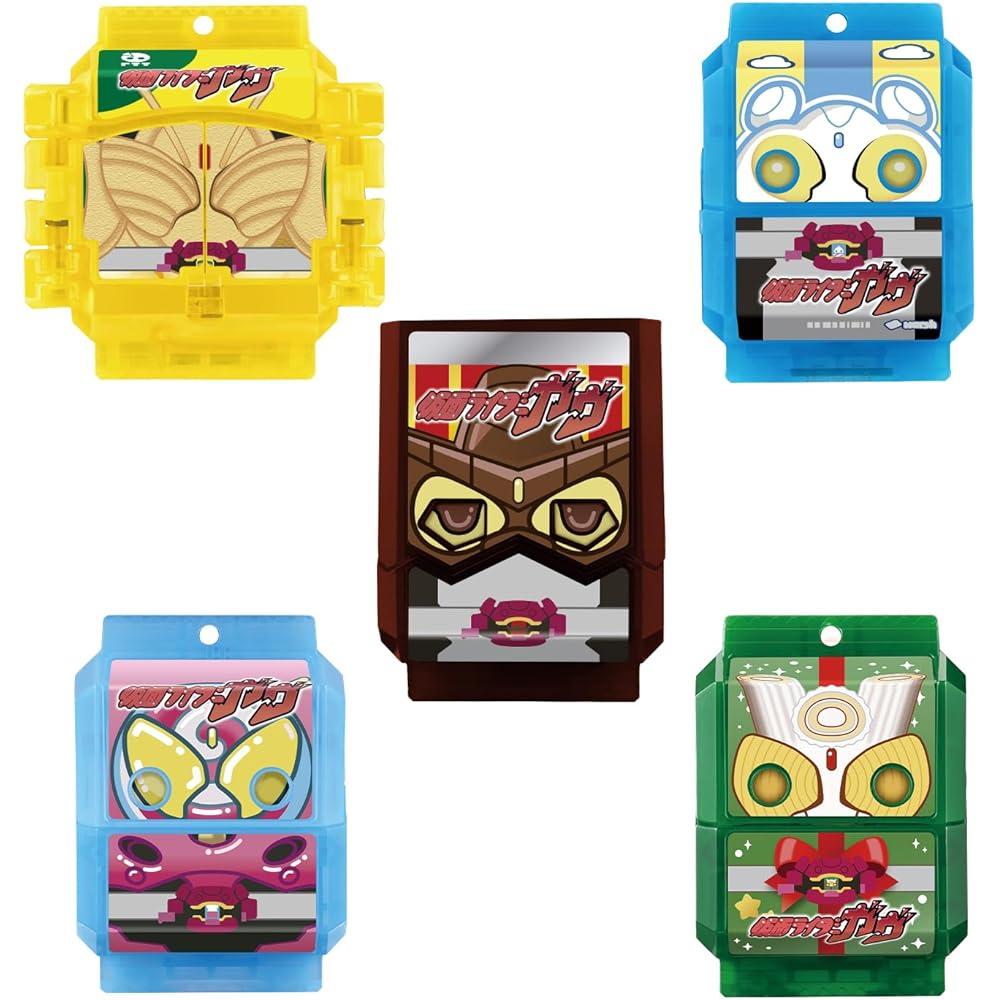 Bandai Kamen Rider Gava DX Gochizou Party Collection Version 01 1 Box of 12 Figures