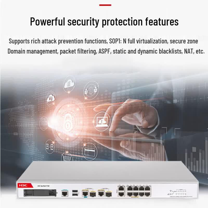H3C F100-C-G5-EI Enterprise Gigabit Firewall