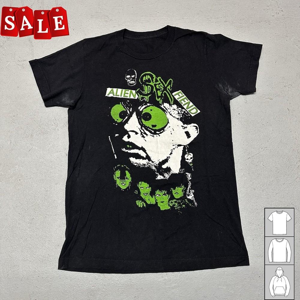 New  Alien Sex Fiend Gift For Fans Unisex S5XL Shirt  LL671 Unisex T-Shirt S