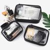 Women Clear Makeup Bag,Waterproof Toiletry Bag, Carry On Makeup Bag, Toiletry Brush Organizer Pouch, PVC Travel Make Up Kit Bags