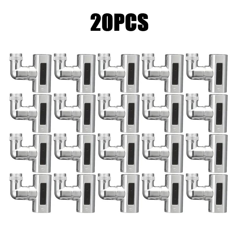 Stainless Steel Faucet Extender 360 °Swivel Water Tap Nozzle Faucet Sprayer Universal Bathroom Mixer Aerator 4 Spray Modes