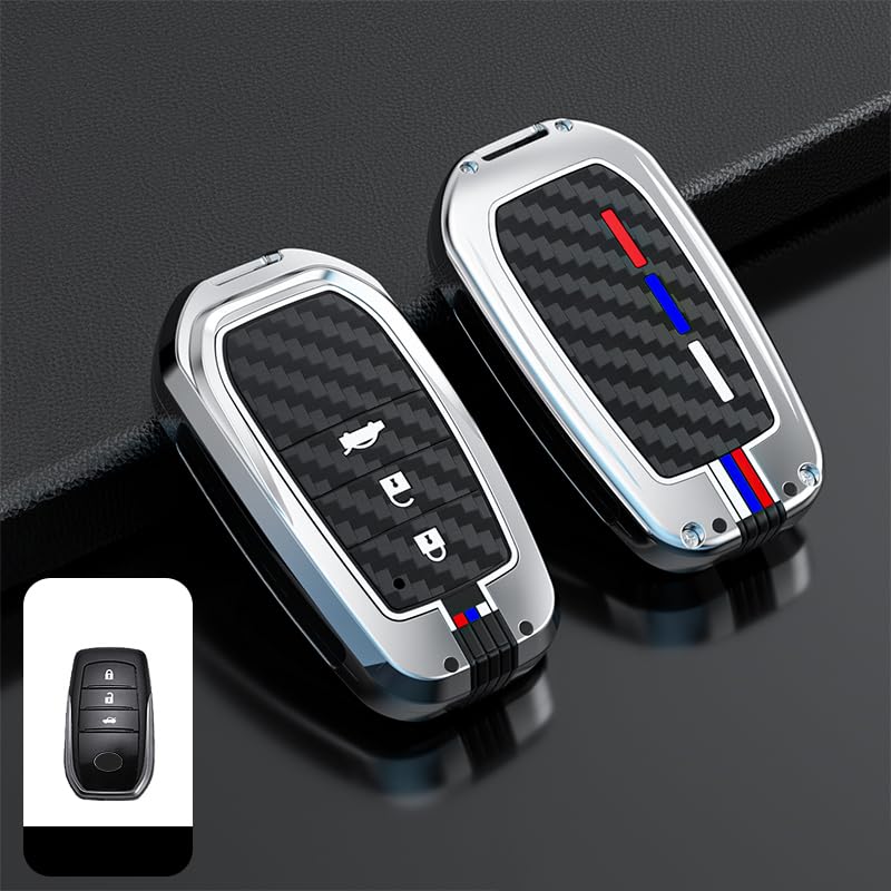 Toyota Key Case, Key Holder, Key Protection, For Toyota, Corolla Prius, C-HR, RAV4, Sienta,