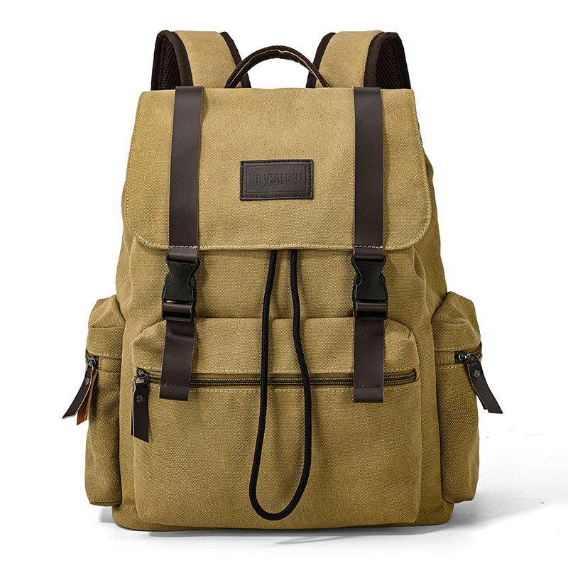 Fashional Man's Backpack High Quality Man's Bags Large Capacity Computer Bag Solid Color Simple Style School Bag Handbag For Man