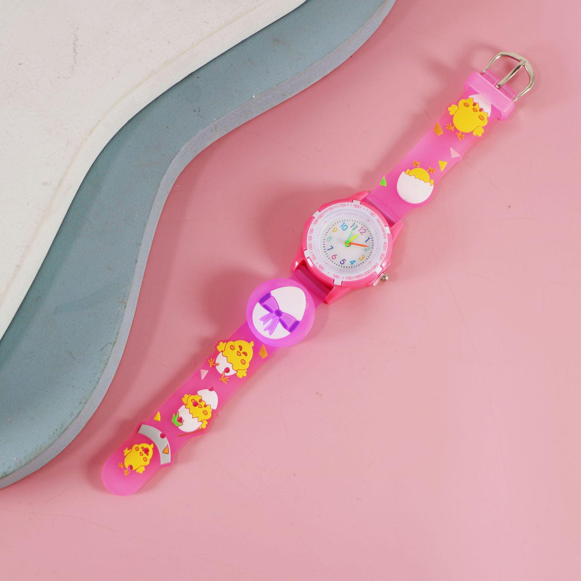 

Cartoon Luminous Strap Children s Watch - Creative Birthday Gift for Elementary School Students