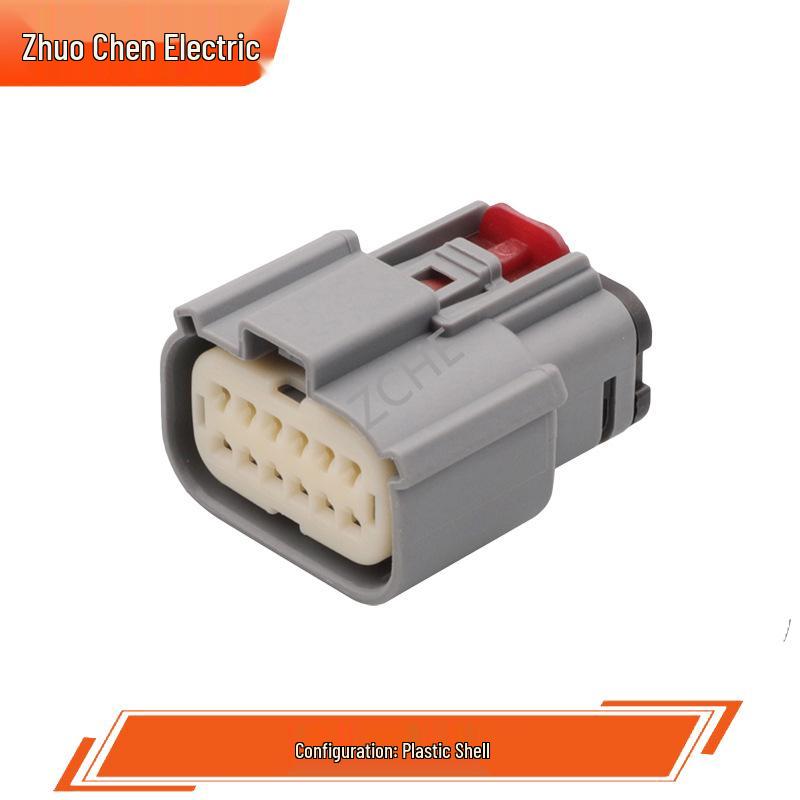 12-poliger grauer Automobil-Kabelbaumstecker 33482-1261/33472-1259
