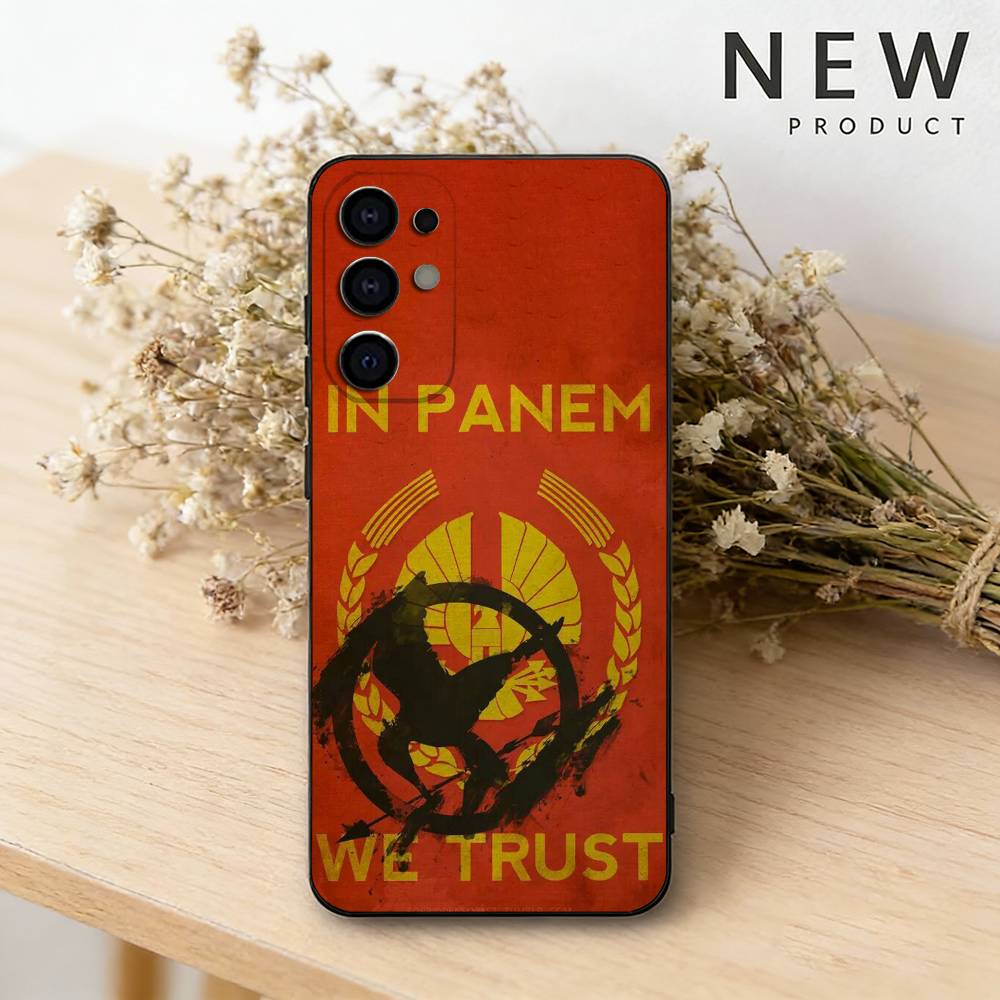 The H-Hunger Games Phone Case For Samsung S26,25,24,21,22,23,30,20,Ultra,Plus,Fe,Lite Black Soft Cover