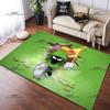 Funny Animated Character Carpet Square Flannel Marvin The Martian Rugs Modern Home Living Room Floor Mats Bedroom Carpet