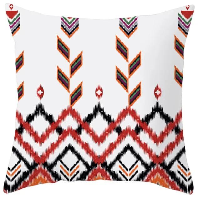 

Новая наволочка в этническом стиле, богемный геометрический узор, ретро, чехол для подушки на диван для гостиной 66x66cm