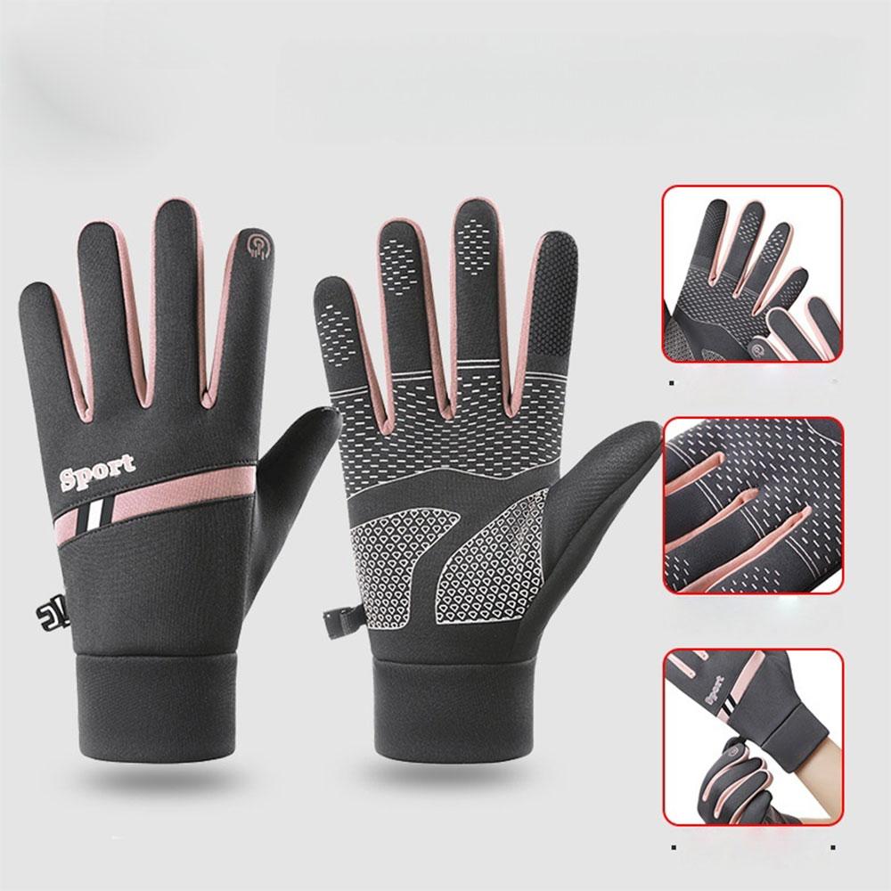 Winter Warm Gloves Water Resistance Windproof Breathable Skiing Ridding Gloves Biking Sporting Driving Motorcycle Cotton Gloves