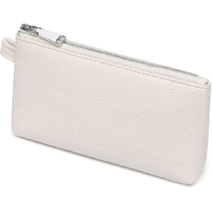 PU Leather Makeup Simple and Convenient Handbag Small Exquisite Storage Bag (Pu/Black) Pu/French Oak