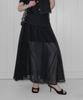 Teuwi Mels Layered Flare Long Skirt