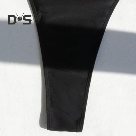 Dámské sexy monokiny plavky s výstřihem do V, bez rukávů, design bez zad, jednodílné bikiny střih zlepšující postavu