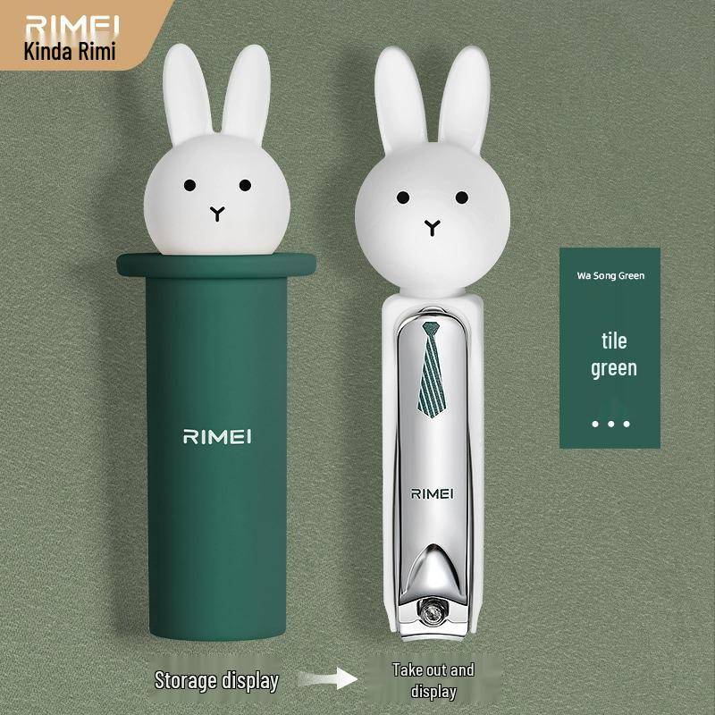 Jinda Rimei Anti-Splash Baby Nail Clipper - Infant Nail Care Tool DR144