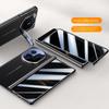 Electroplate Spring Hinged Plain Leather Tempered Glass Protect Case For Huawei Mate X7 HUAWEI MATE X7 All-inclusive Cover