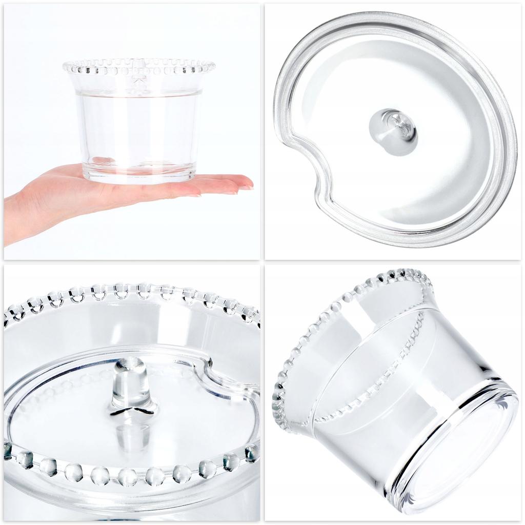 KADAX Sugar Bowl Sugar Bowl With Lid Glass Container For Sugar Elegant