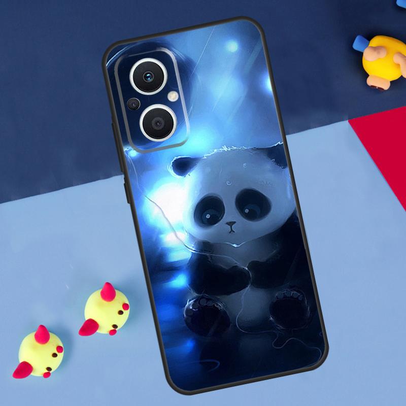 Panda Cute For OPPO Reno 14 13 12 11 10 Pro 11F 12F 13F 14F 7 8 Lite 8T OPPO Find X9 X5 X6 X8 Pro Case
