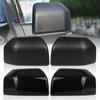 Raer Mirror Covers Cap For Ford F-150 Pickup Truck 2015 2016 2017 2018 Texture Black/Glossy Black Left Right Replace