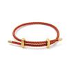8-Shaped Stainless Steel Buckle 3MM Adjustable 20% Lucky Beaded Weave Bracelet Fashionable Couple Jewelry Wire Rope Bangles