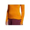 Adidas Cold.Rdy Sleeve Training Tee Solid Color Comfortable Slim Fit Long Sleeve T-Shirt Women Tops Orange H11214