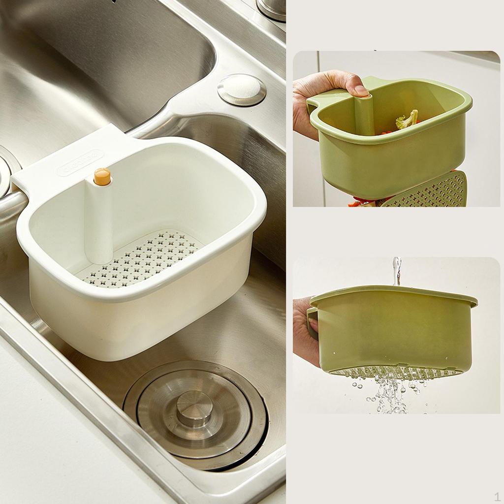 Drain Basket for Kitchen Sink, Collecting Food Waste and Residue