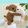 Entzückendes kuschelndes Hunde-Plüschtier, weiches Kuscheltier-Kissen für Kinder, Geschenke