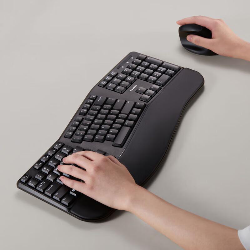 ShanYe Ergonomic Wireless Keyboard and Mouse Set