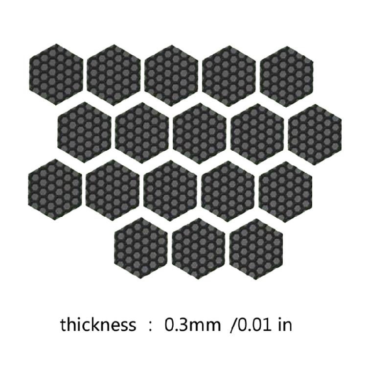 18/36 Stück Maus Seitengriff Schweißresistent Pad Anti-Schweiß-Paste Griffband Ersatz für Gaming-Maus Tastatur Zubehör