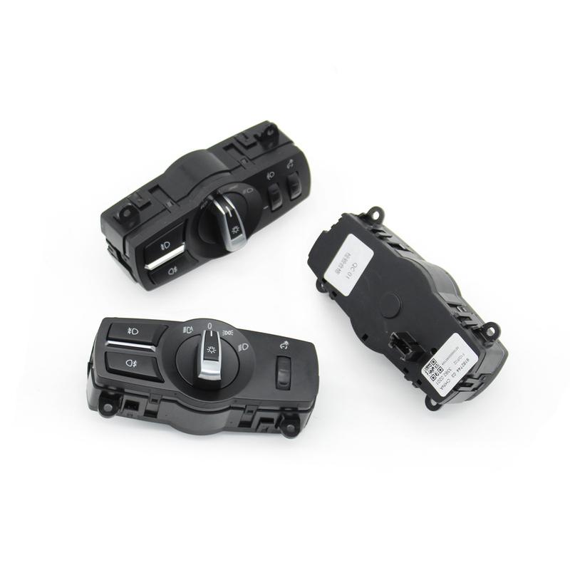 Car Headlight Headlamp Switch Control Assembly For BMW 5 6 7 X3 X4 F10 F11 F06 F12 F01 F02 F07 F25 F26 61319192744,61319204067