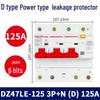 Delixi 380V 3P+N Circuit Breaker with Earth Leakage Protection