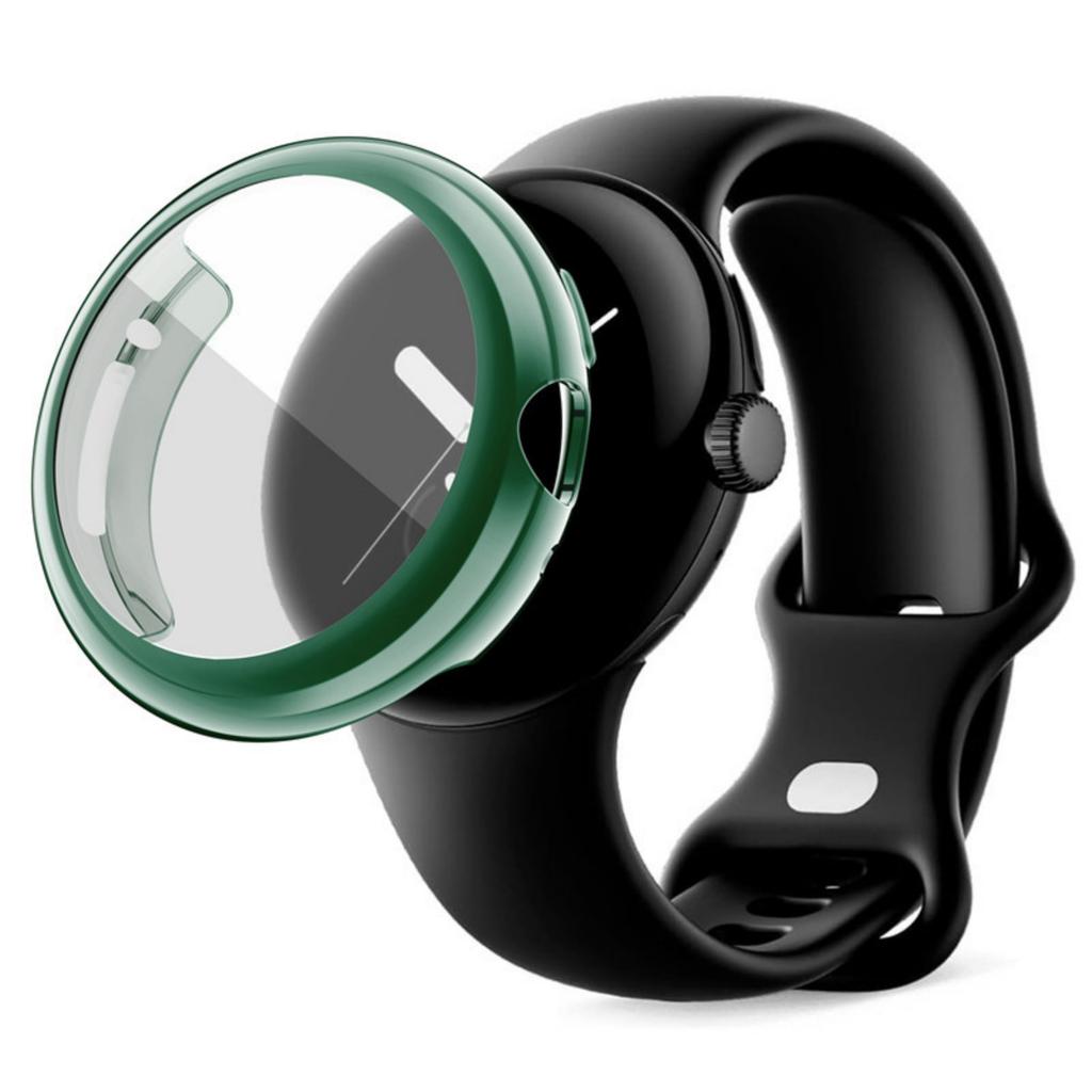 Watch Case Tempered Glass Screen Protector for Watch 1/2 Gen Smartwatch Scratch Proof Protective Cover Sleeve