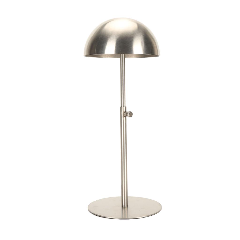 Hat Display Stand Multifunctional Portable Adjustable Height Stainless Steel Hat Rack Stand for
