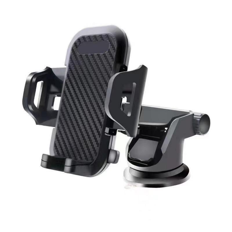 Car Phone Holder - Universal Suction Cup Telescopic Bracket, Dashboard and Car Glass Suction Cup Phone Navigation Stand