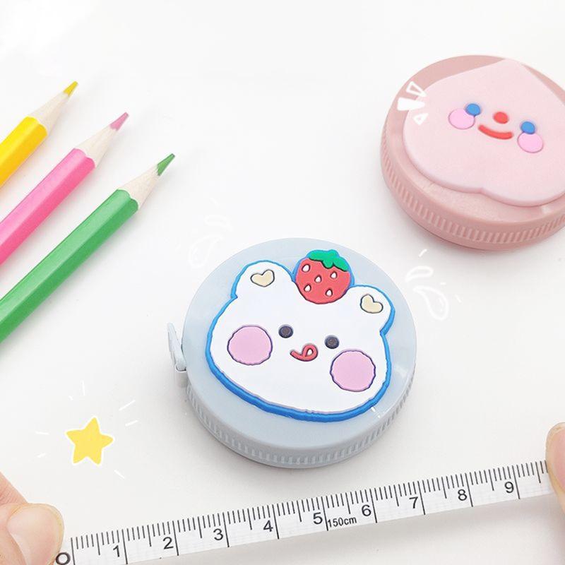 Soft Tape Measure Double Scale Body Tape Measuring Retractable for Tailor Sewing DIY Crafts Cloth Waist Body Measurement