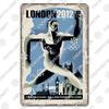 Run Race Poster Metal Plate Runner Run With Your Heart Running Shoes Metal Tin Signs Retro Wall Decor Club Gym Living Room Home