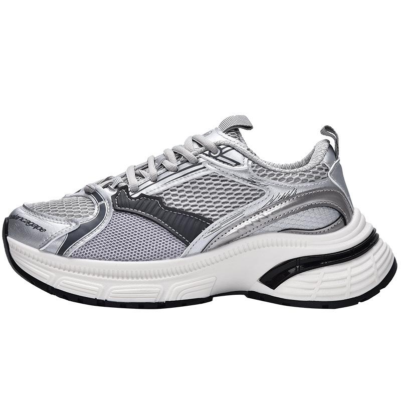 Spring new breathable dad shoes women's platform versatile sneakers 3805
