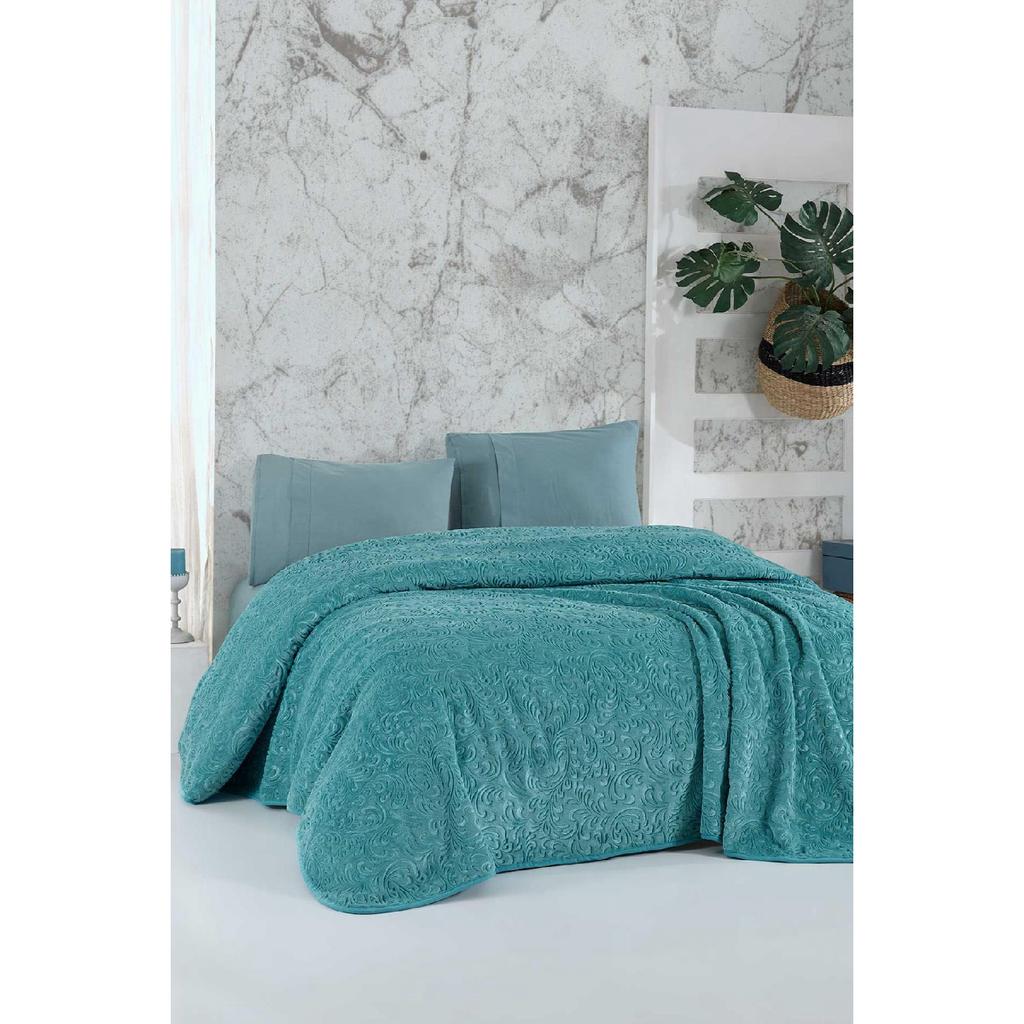 Double Embos Blanket Dried Rose