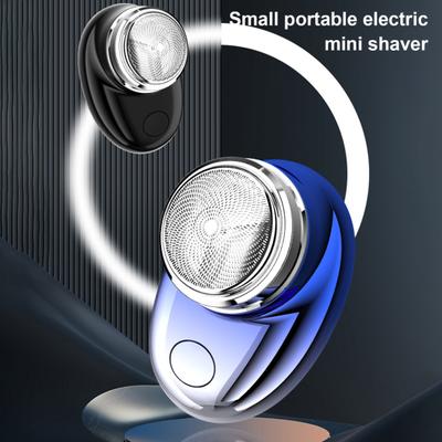 Yousheng Mini Electric Shaver USB Rechargeable Waterproof Wet Dry Travel Razor Portable Men Beard Trimmer Hair Remover Tool Father Husband Boyfriend