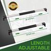RVGUARD RV Screen Door Cross Bar Handle Adjustable From 21-5/8 Inch To 28-5/8 Inch With Sturdy And Secure Non-Slip Grip