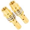 MIG/MAG Welding Torch Gas Nozzle Holder 15AK with Nozzle Spring Contact Tip Holder Compatible with MB 15AK Welding