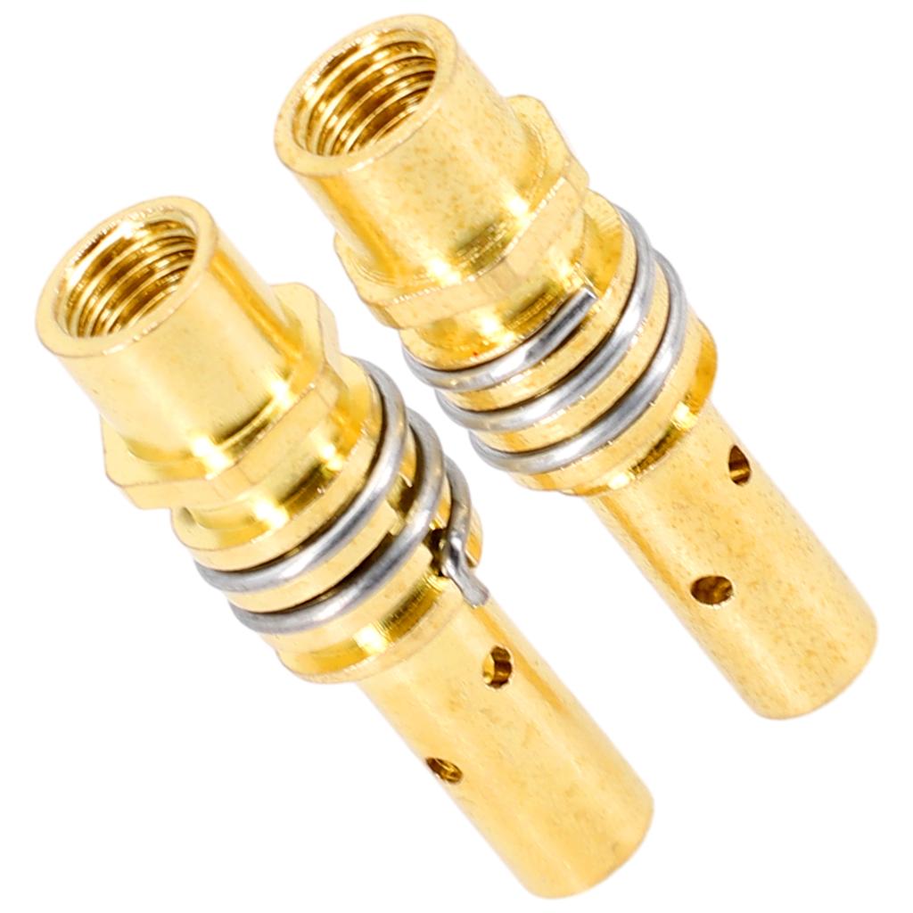 MIG/MAG Welding Torch Gas Nozzle Holder 15AK with Nozzle Spring Contact Tip Holder Compatible with MB 15AK Welding