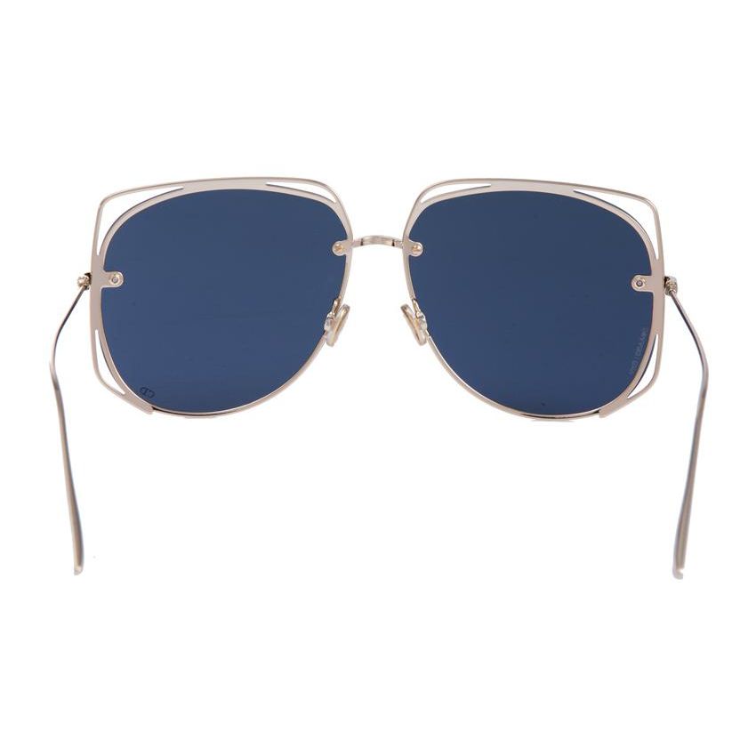 Dior Fashion Trend Alloy Round Frame Sunglasses Women sunglasses Silver DIORSTELLAIRE6-202084J5G61A9