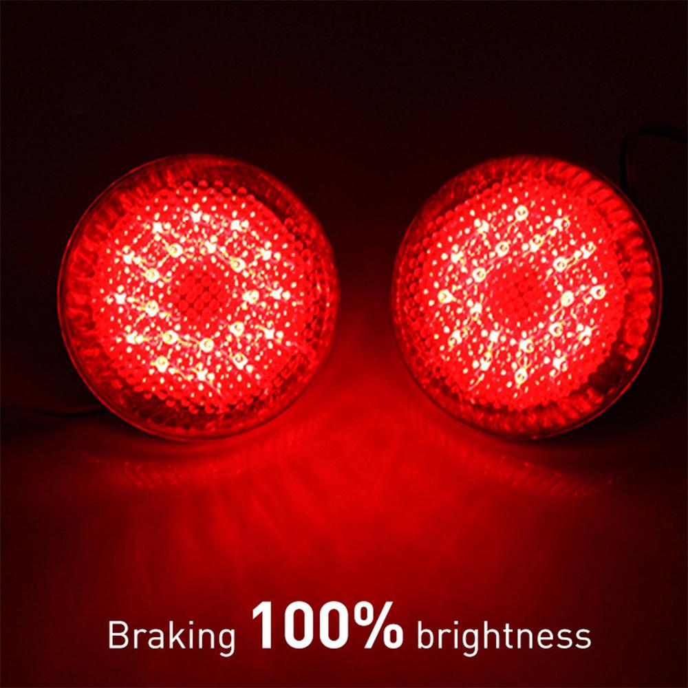 LED Tail Rear Bumper Reflector Lights 8191002040 For Toyota Scion iQ xB Corolla