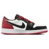 Air Jordan 1 Retro Low OG GS Black Toe Kids Sneakers White Varsity-Red CZ0858-106