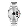 Men Sports Waterproof Quartz Watch Student Steel Band Creative Calendar Dial Business Wristwatch