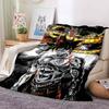 Dragon Ball Anime-Decke, warme und bequeme Flanelldecke, geeignet für Schlafzimmer, Sofas, Betten, Stühle, Picknicks und